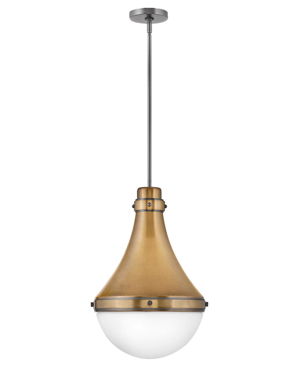 Preview image for Medium Pendant, Heritage Brass