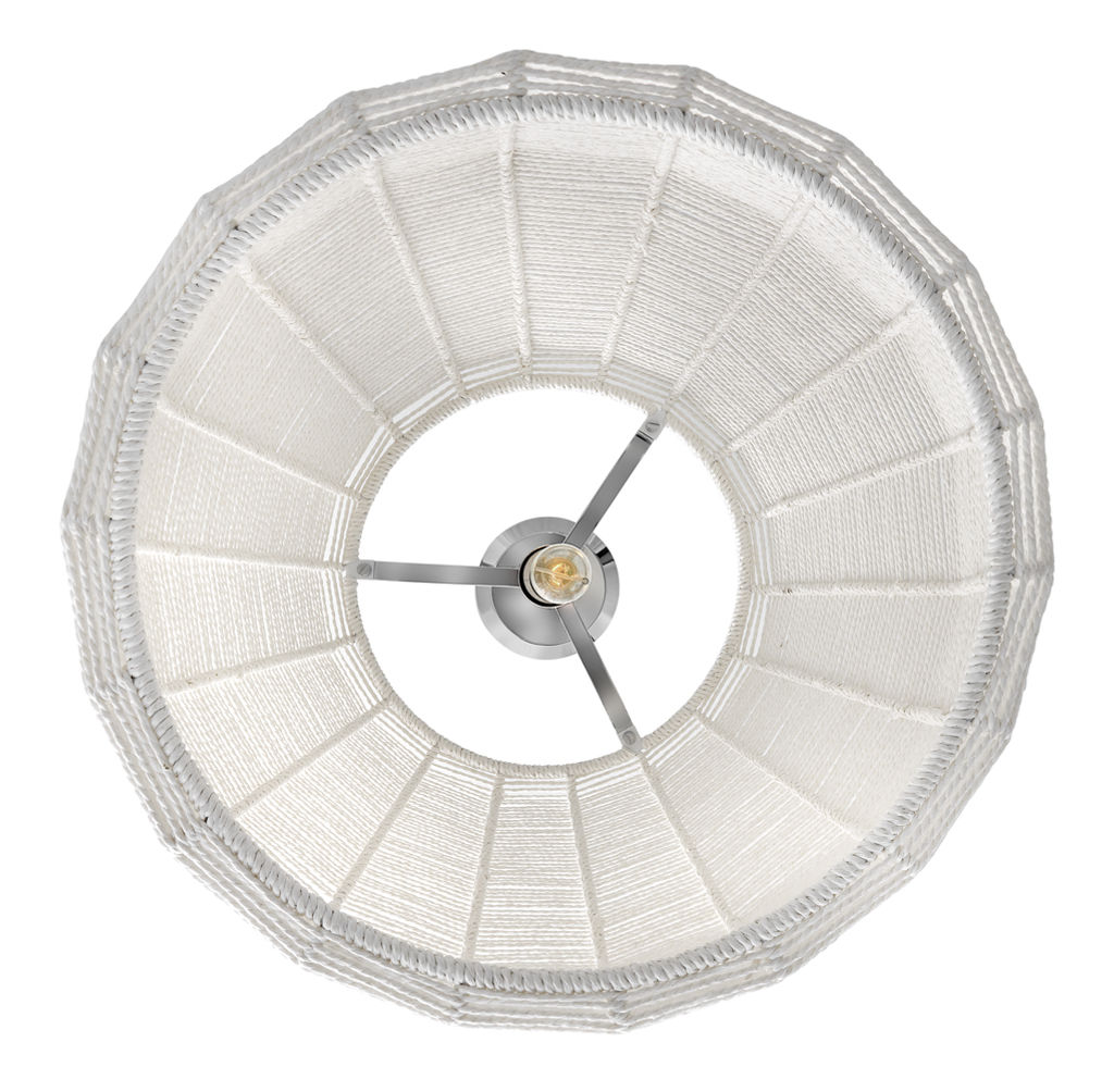 Large Convertible Pendant, Polished Chrome