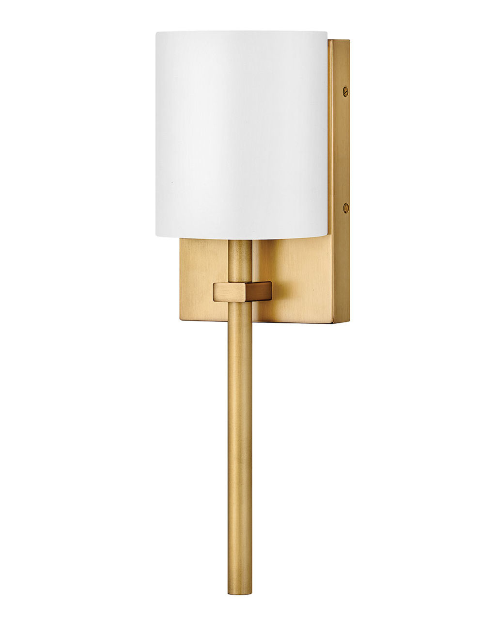 Single Light Sconce, Heritage Brass