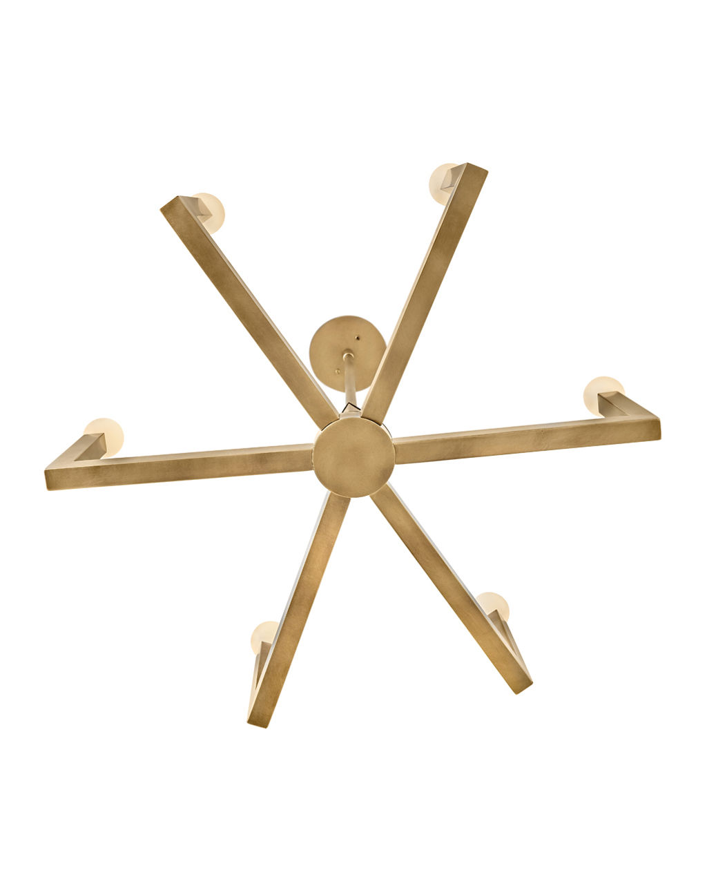 Large Single Tier, Heritage Brass