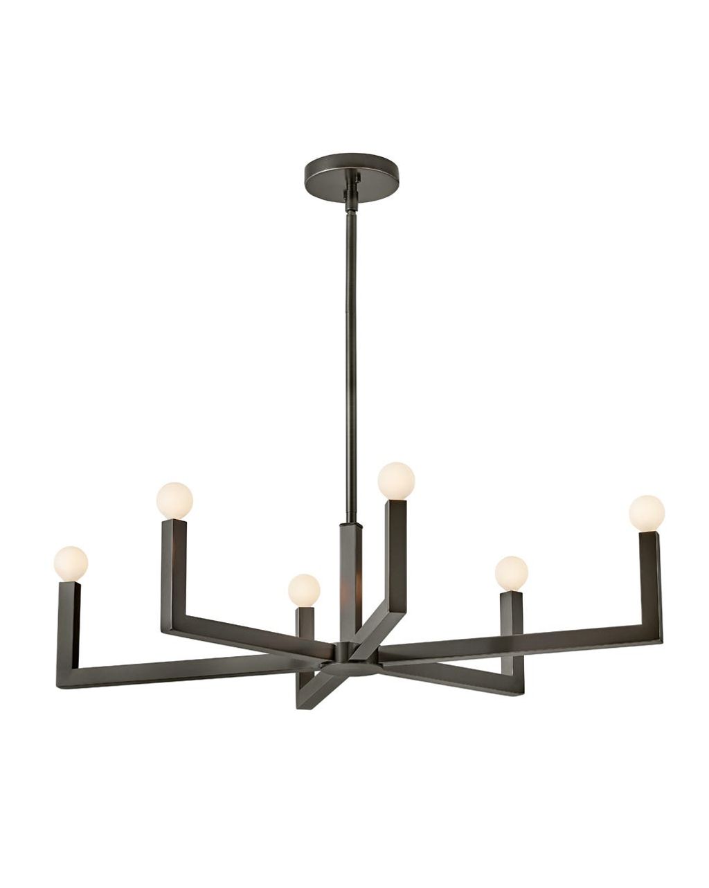 Preview image for Six Light Linear, Black Oxide