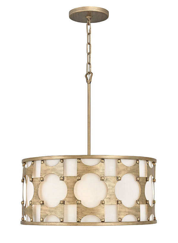 Medium Drum, Burnished Gold