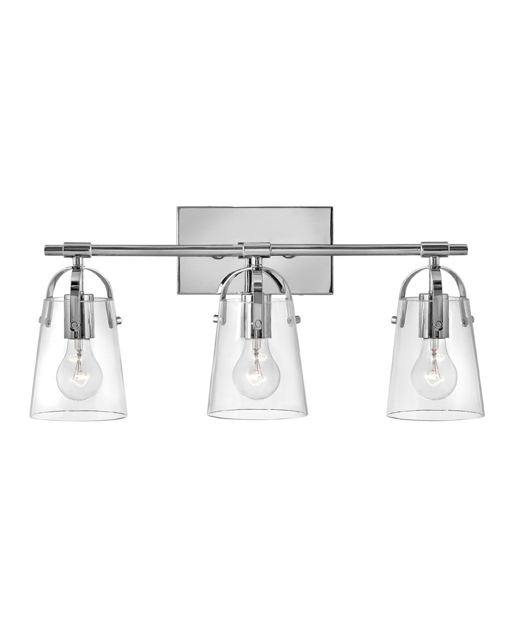 Three Light Vanity, Chrome