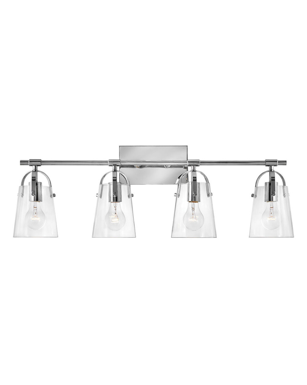 Four Light Vanity, Chrome