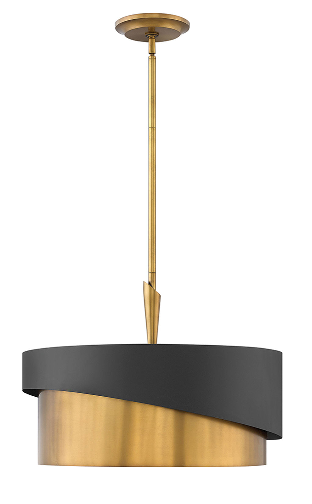 Medium Convertible Drum, 21" X 15.5", Heritage Brass