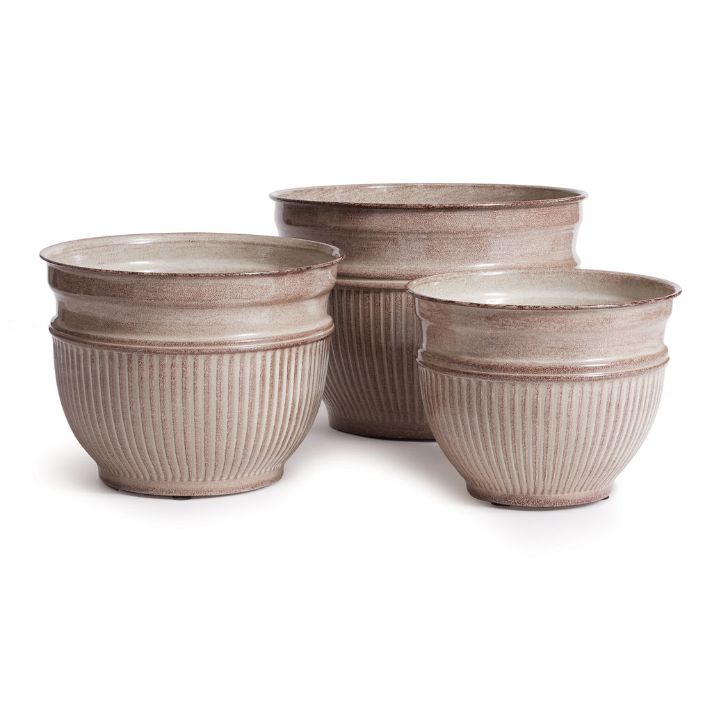 Preview image for Camelia Pots, Set Of 3, Mocha