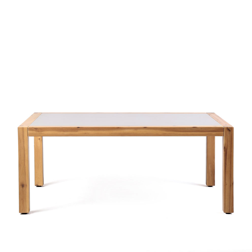Preview image for Sienna Outdoor Coffee Table With Teak Finish And Stone Top