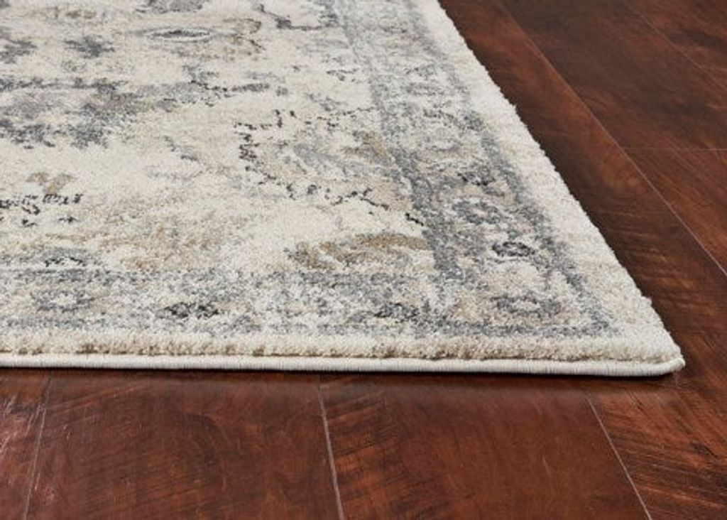 Hue 4707 Ivory Farrah Area Rug, 2'2" X 7'6" Runner