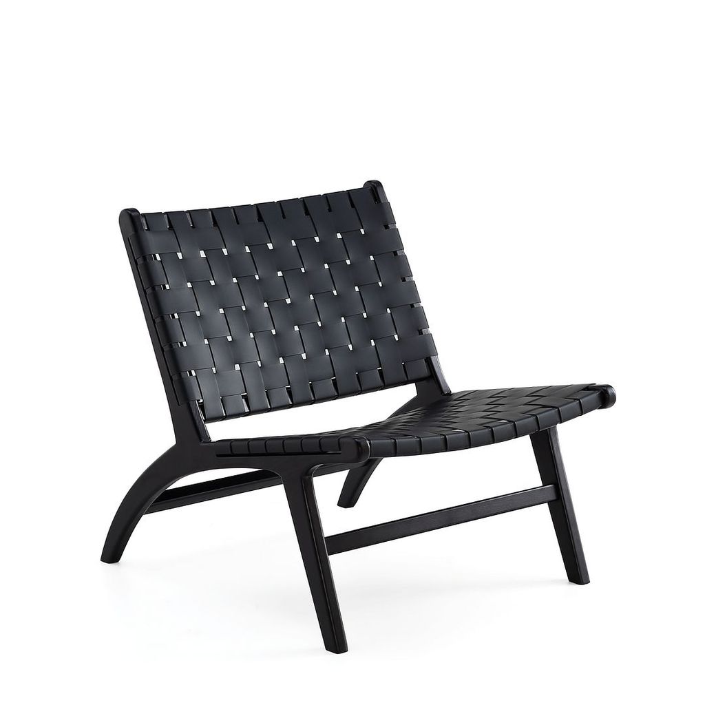 Preview image for Maintenon Leatherette Accent Chair In Black
