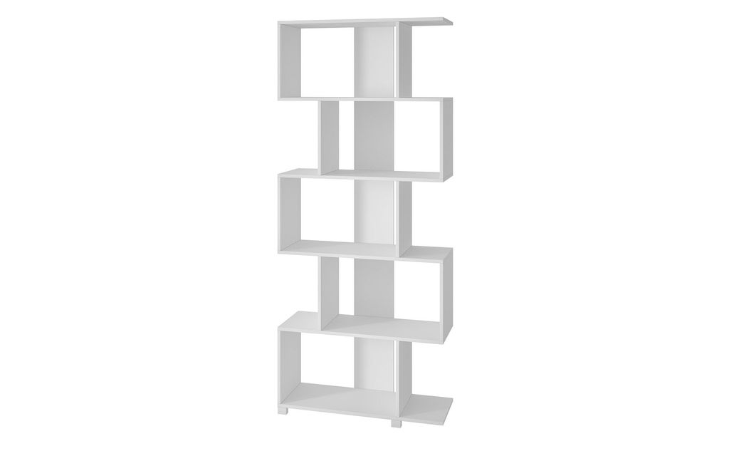 Petrolina Z-Shelf With 5 Shelves In White