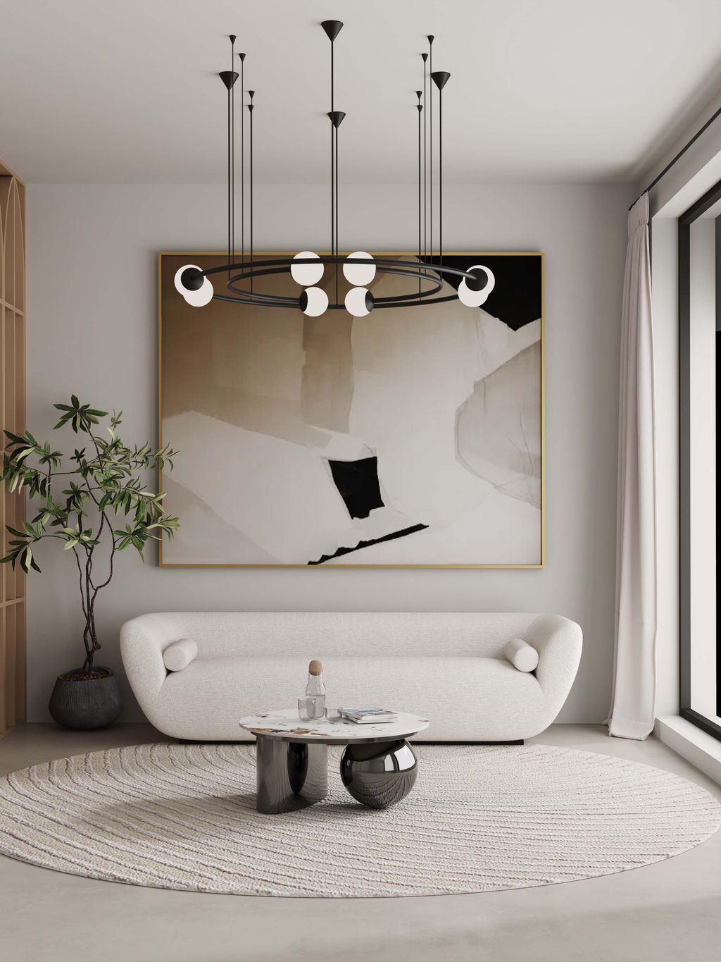 Laurel Coffee Table In Black