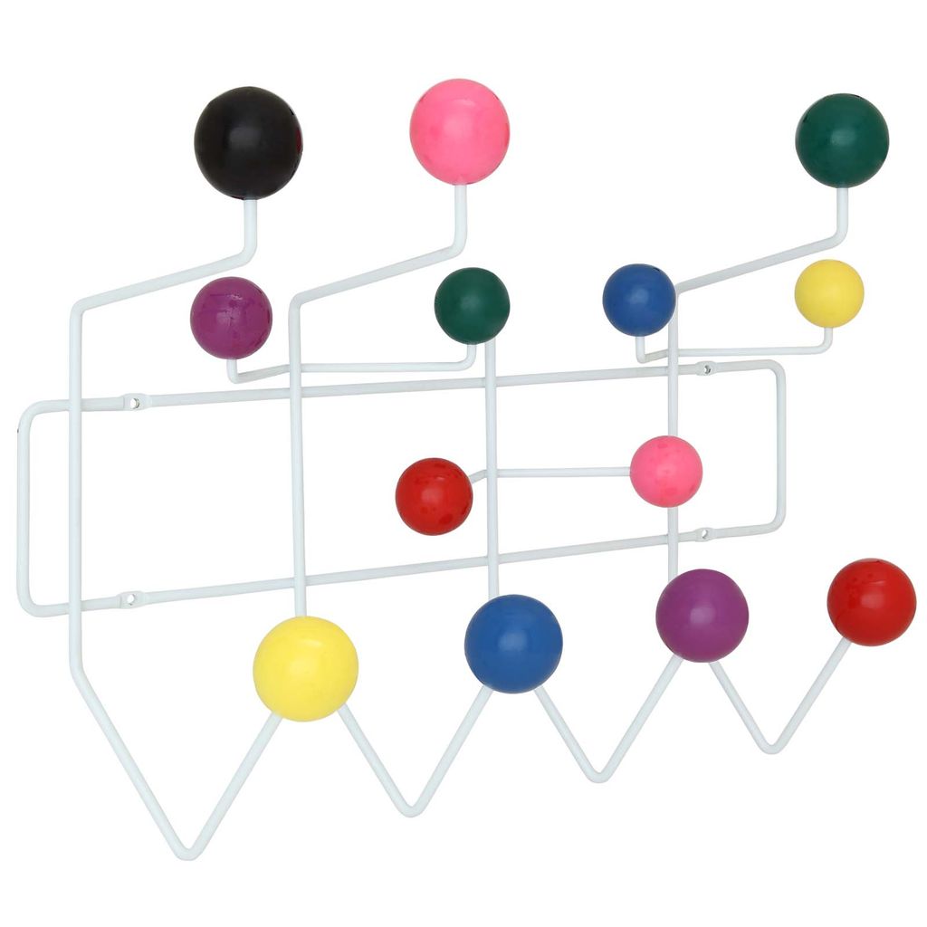 Gumball Coat Rack In Multicolored