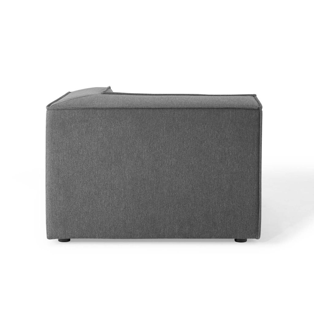 Restore Sectional Sofa Corner Chair In Charcoal