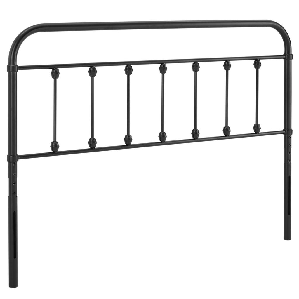 Preview image for Sage King Metal Headboard In Black