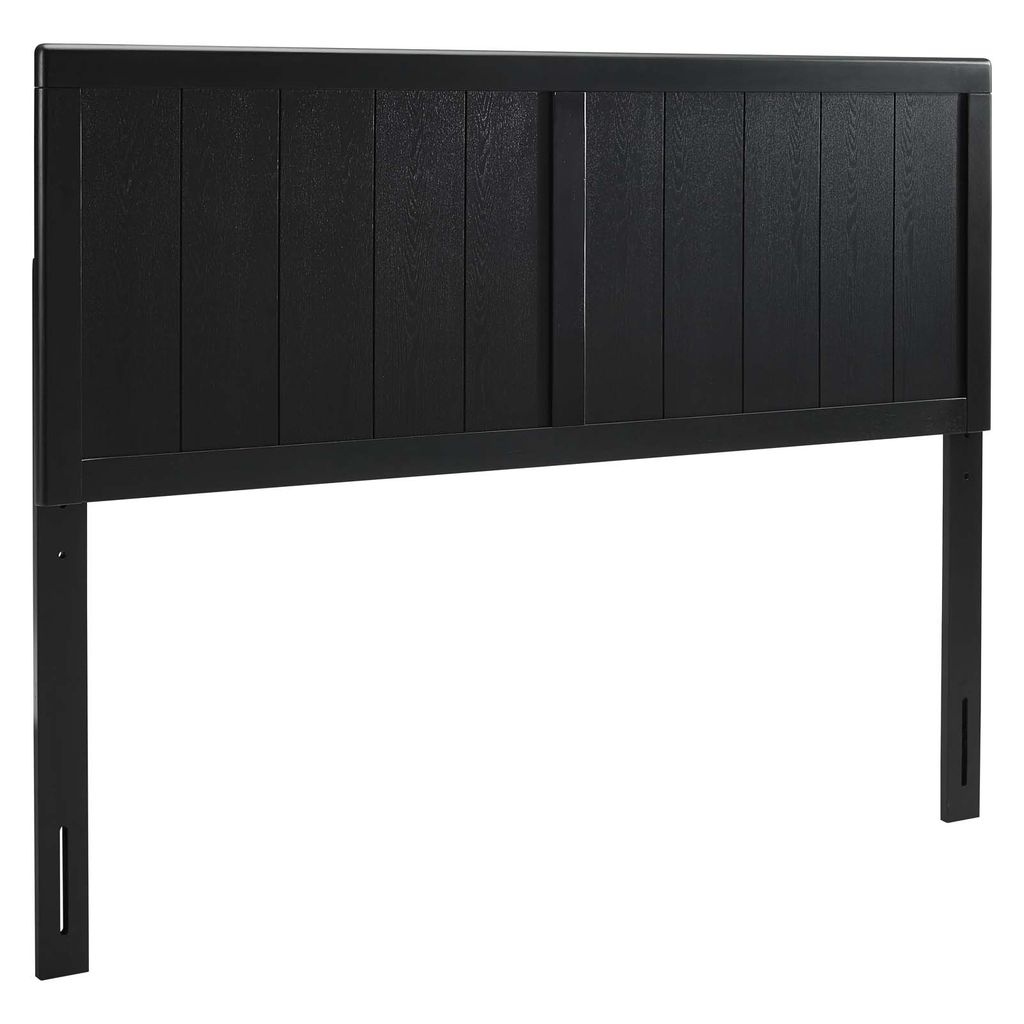 Robbie Twin Wood Headboard In Black