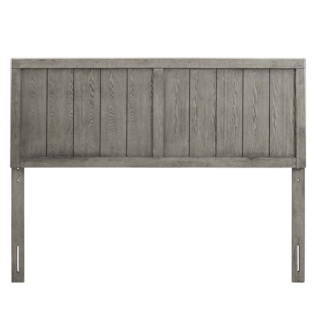 Robbie Twin Wood Headboard In Gray