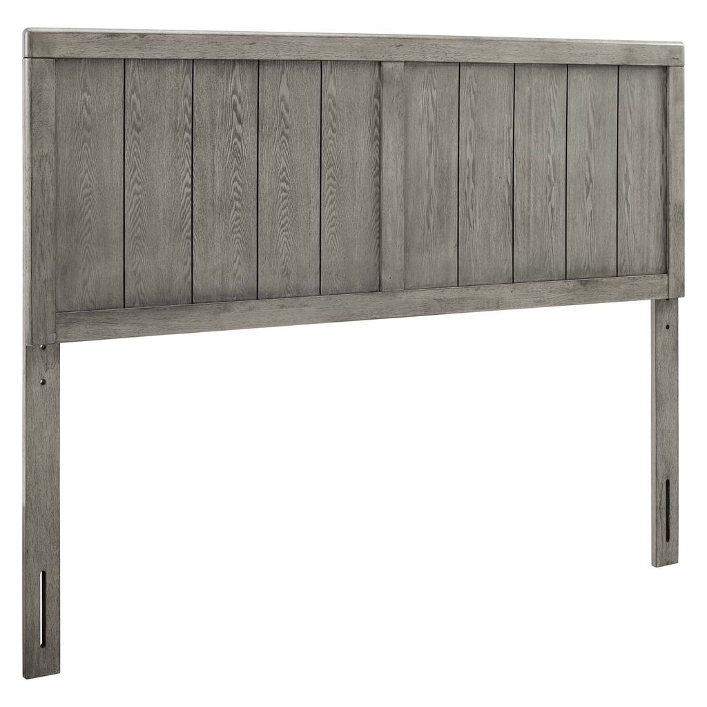 Robbie Twin Wood Headboard In Gray
