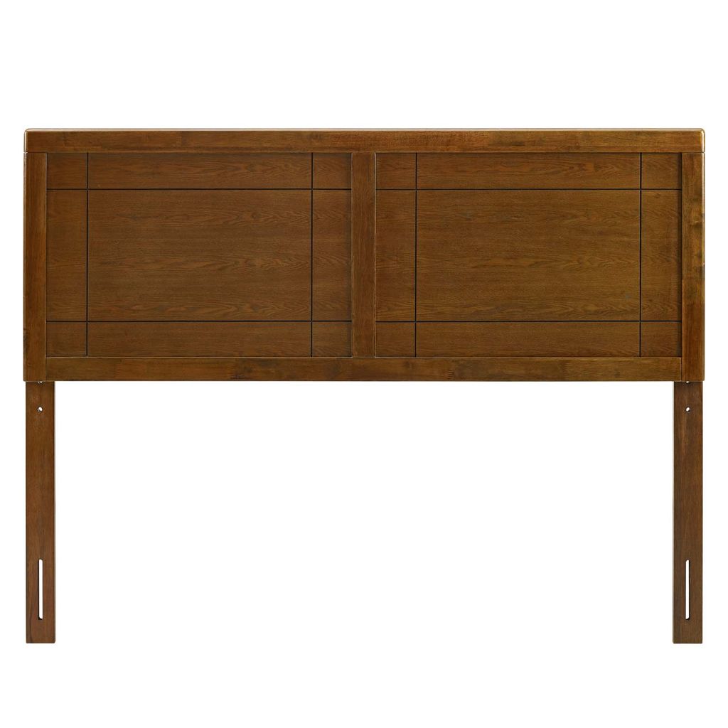 Archie Twin Wood Headboard In Walnut