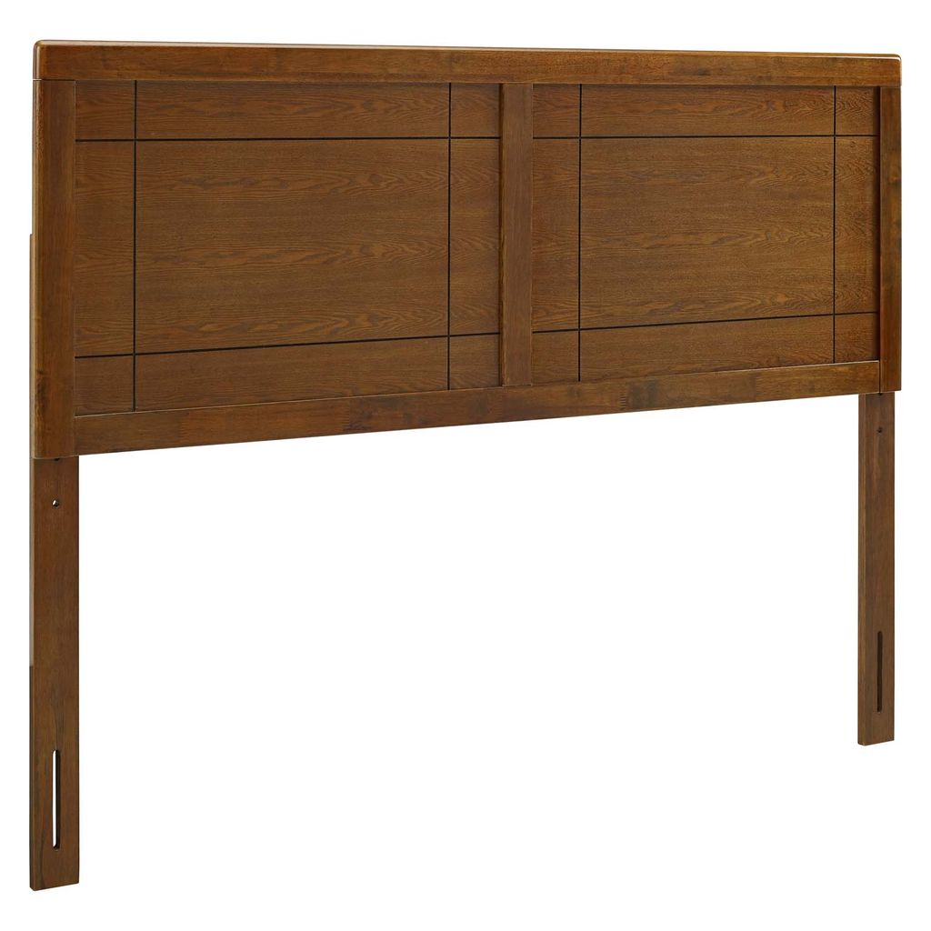Archie Twin Wood Headboard In Walnut