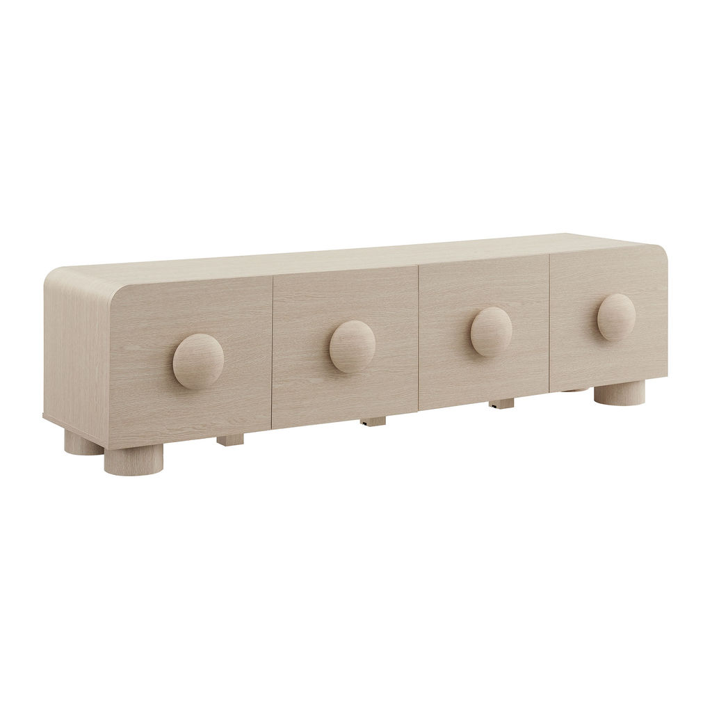 Sonnet 69" Low Profile Tv Stand By Modway, Ash