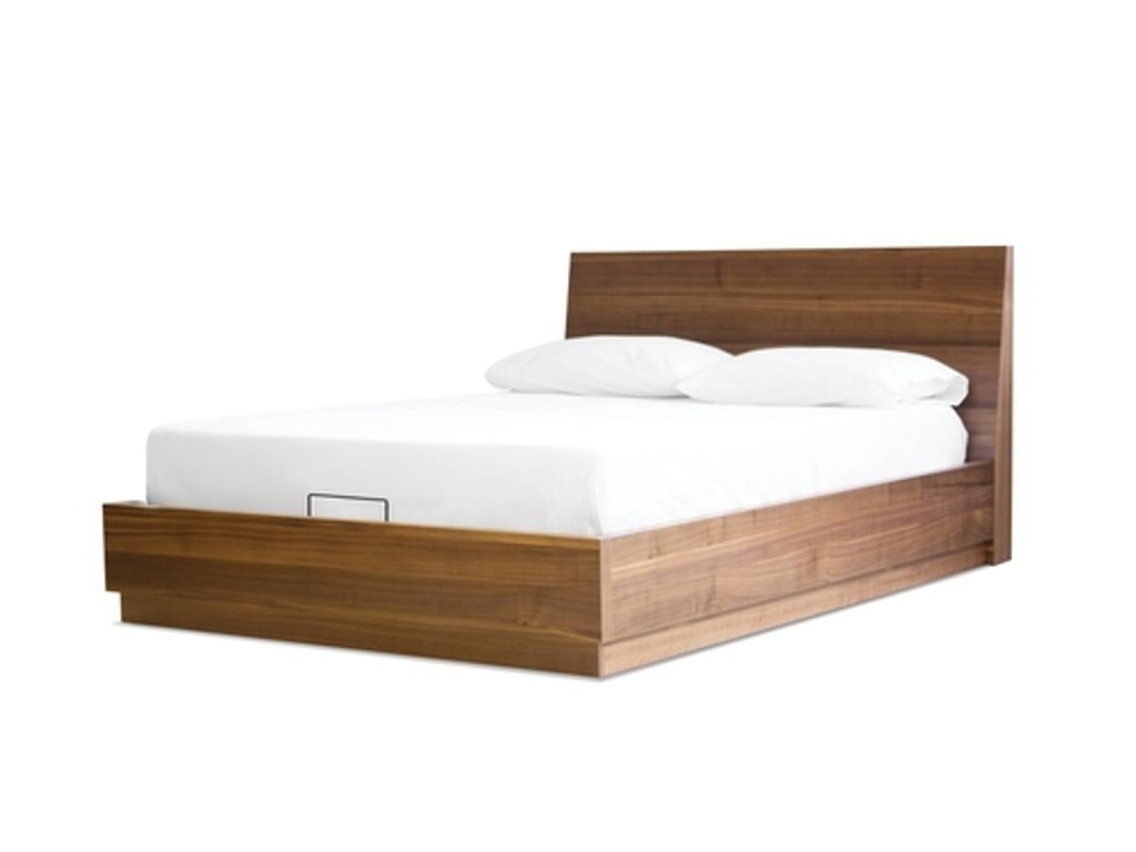 Preview image for Della Queen Bed Natural Walnut