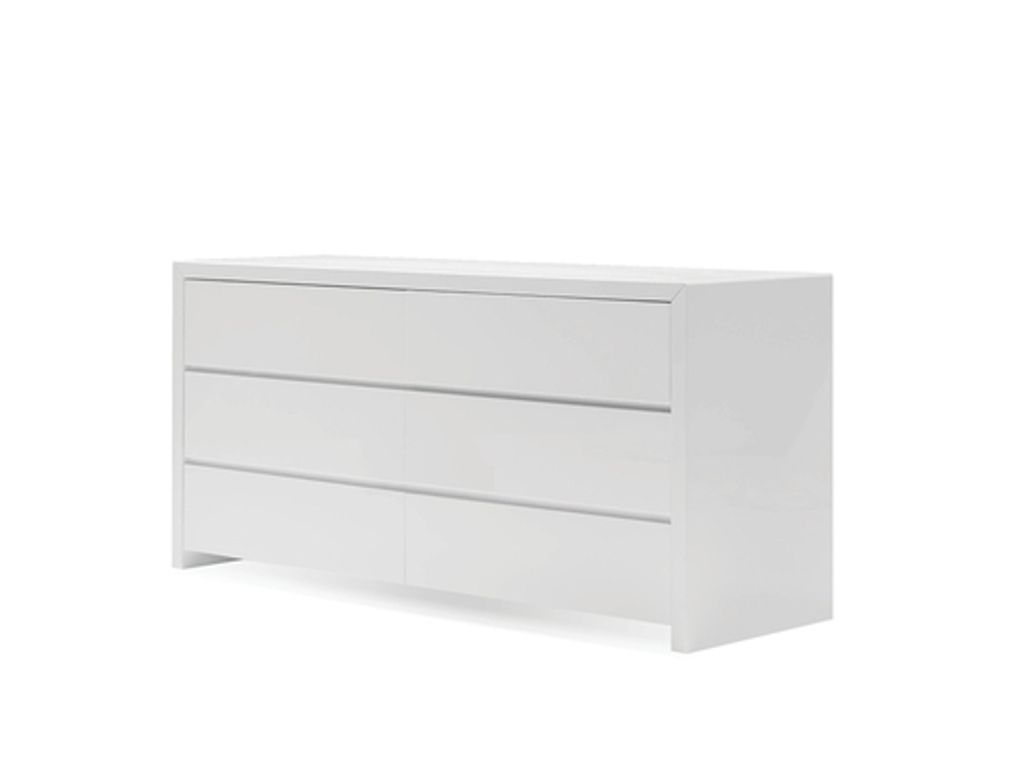 Preview image for Blanche Double Dresser Hight Gloss White