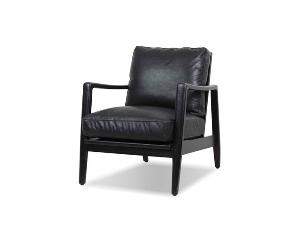 Preview image for Lounge Chair Black Leather