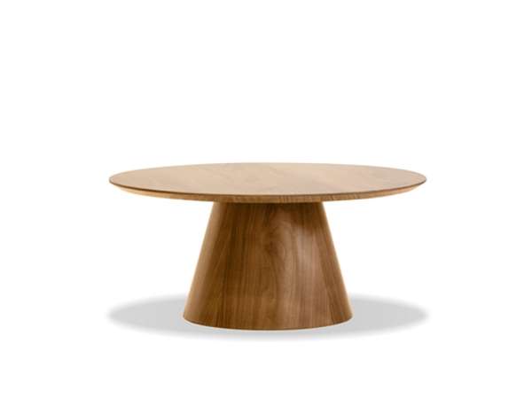 Tower Coffee Table Natural Walnut