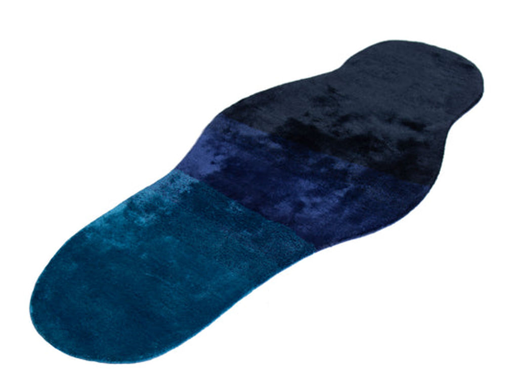 Sapphire Rug 3' X 12', Blue