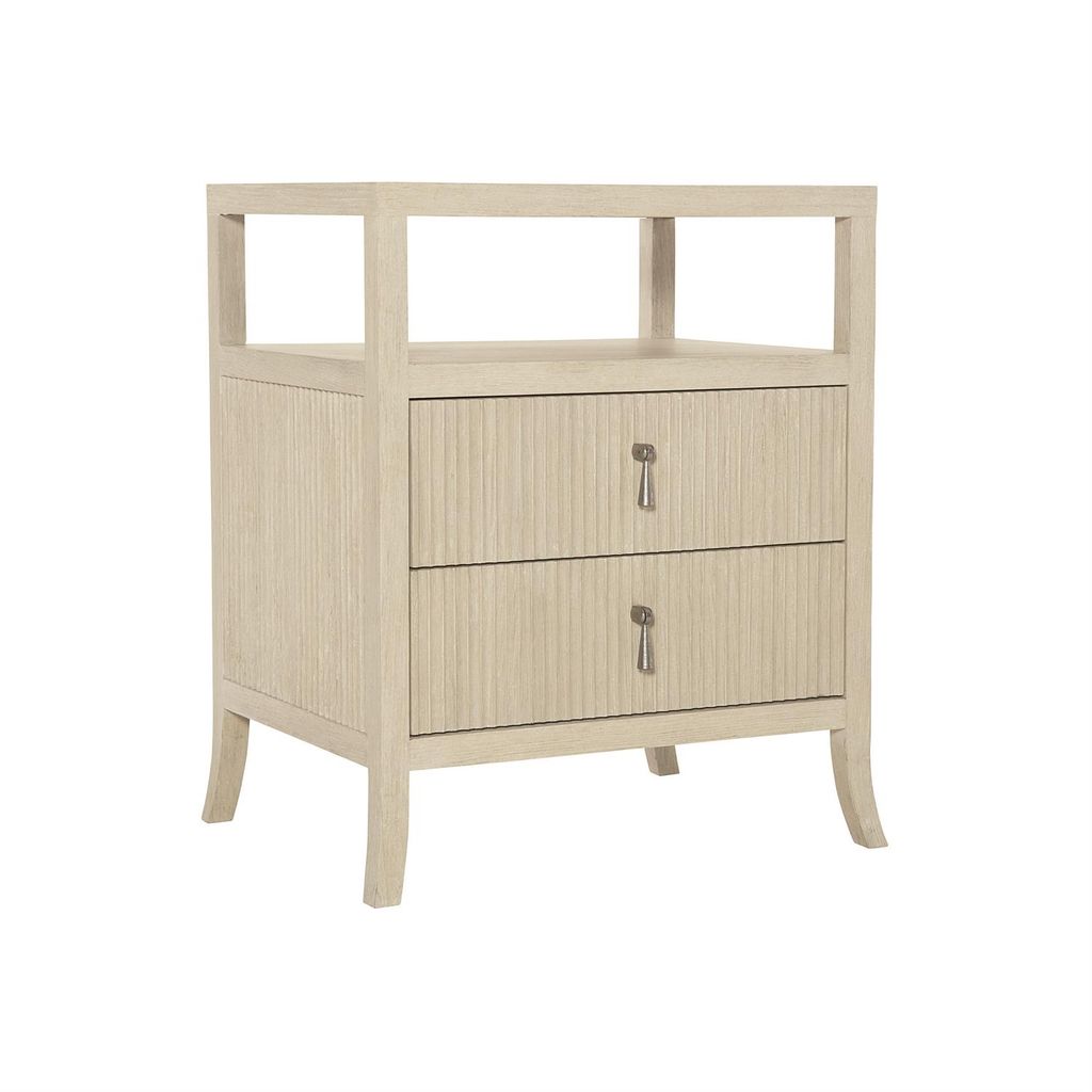 East Hampton Nightstand 26", Cerused Linen