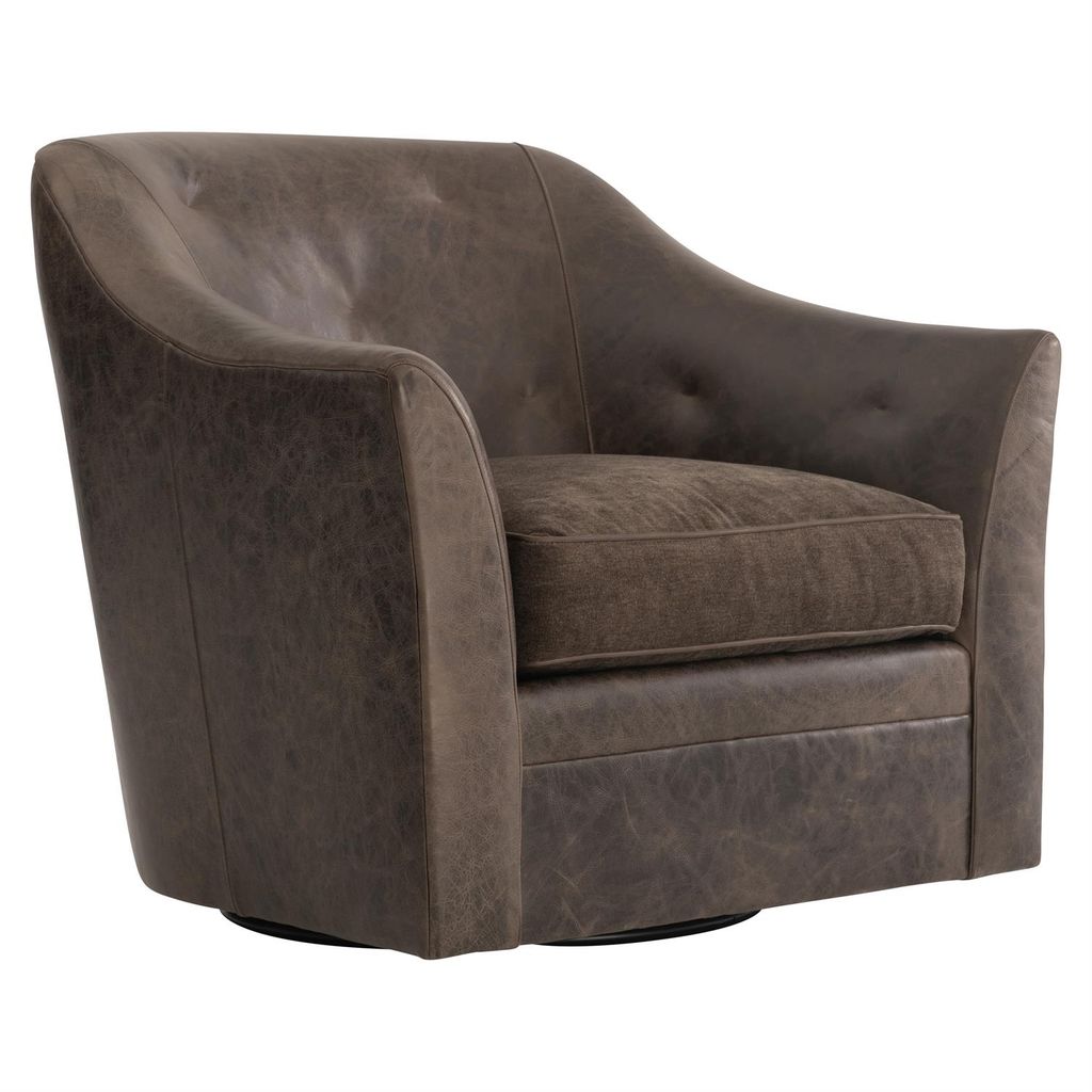 Preview image for Brixton Leather Swivel Chair