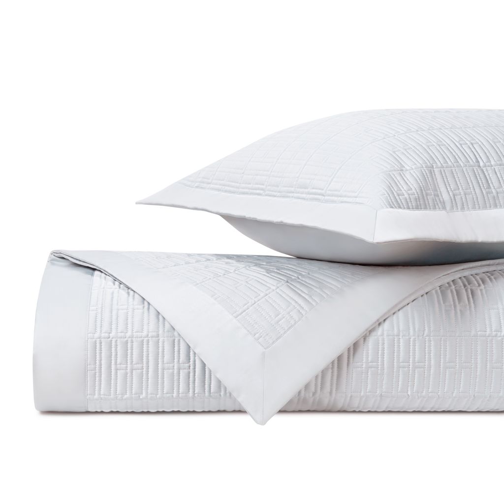 Quilted Coverlets, Sydney Qlt Kg/Ck Coverlet 110" X 100", White