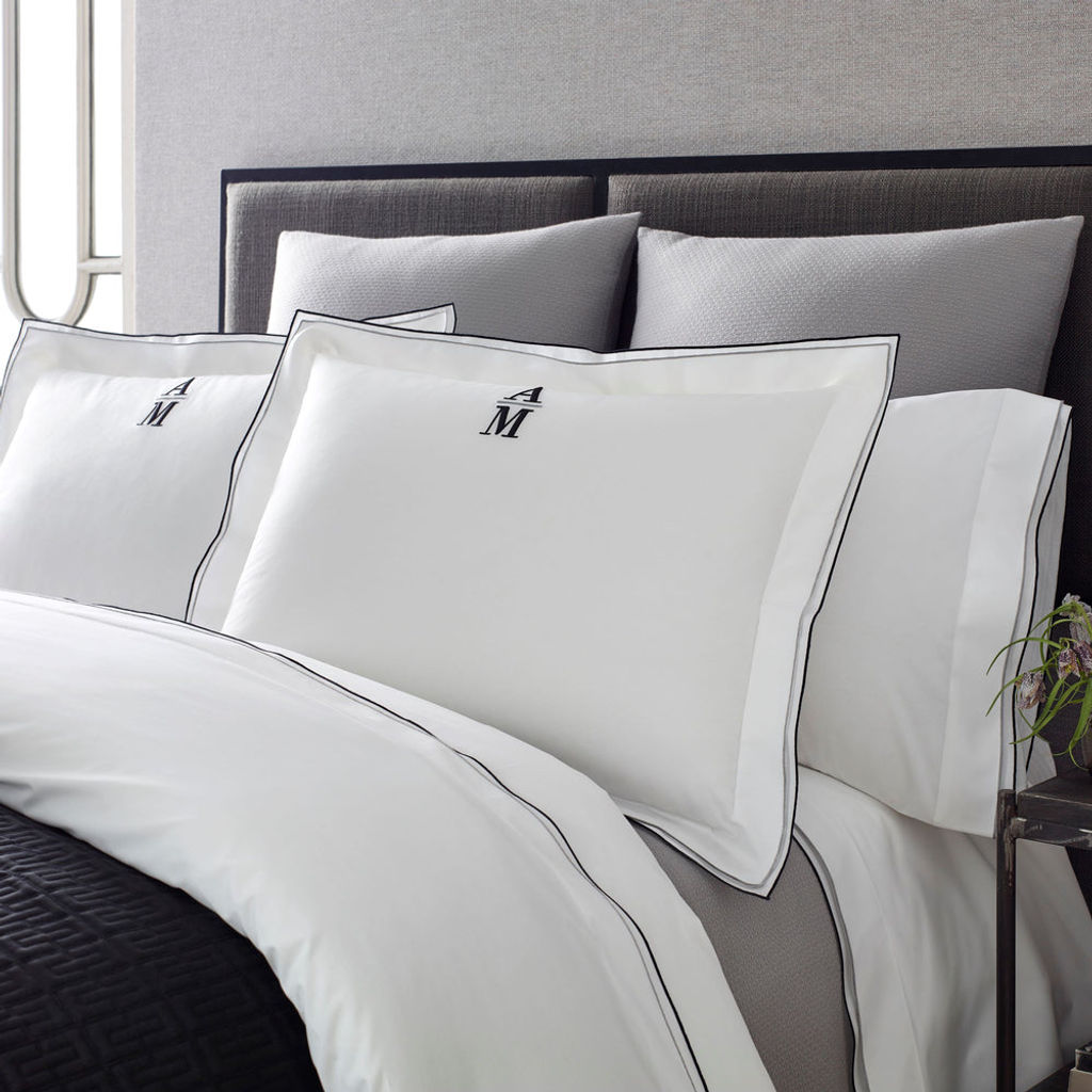 Preview image for Hugo Kg/Ck Flat Sheet 116" X 118", White/Lagos/Soiree
