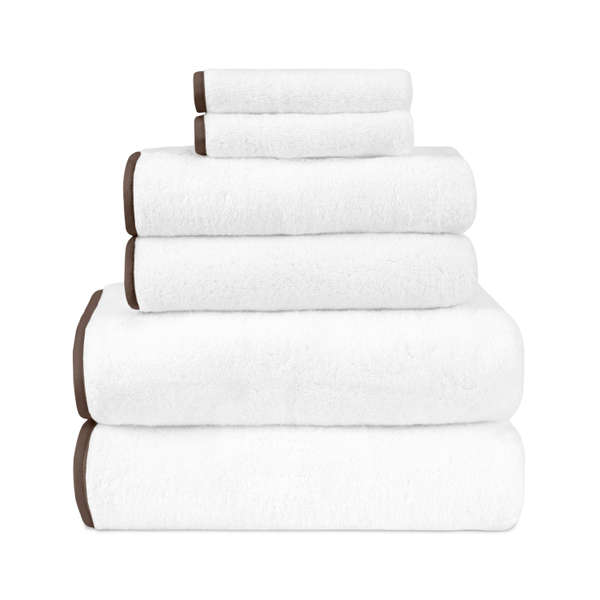 Bodrum Bath Set , White/Ricco