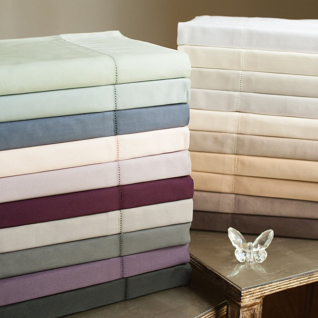 Royal Sateen King Pillowcases 20" X 36", Grisaglia Gray