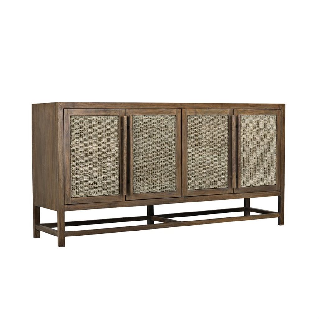 4 Door Large Seagrass Cabinet