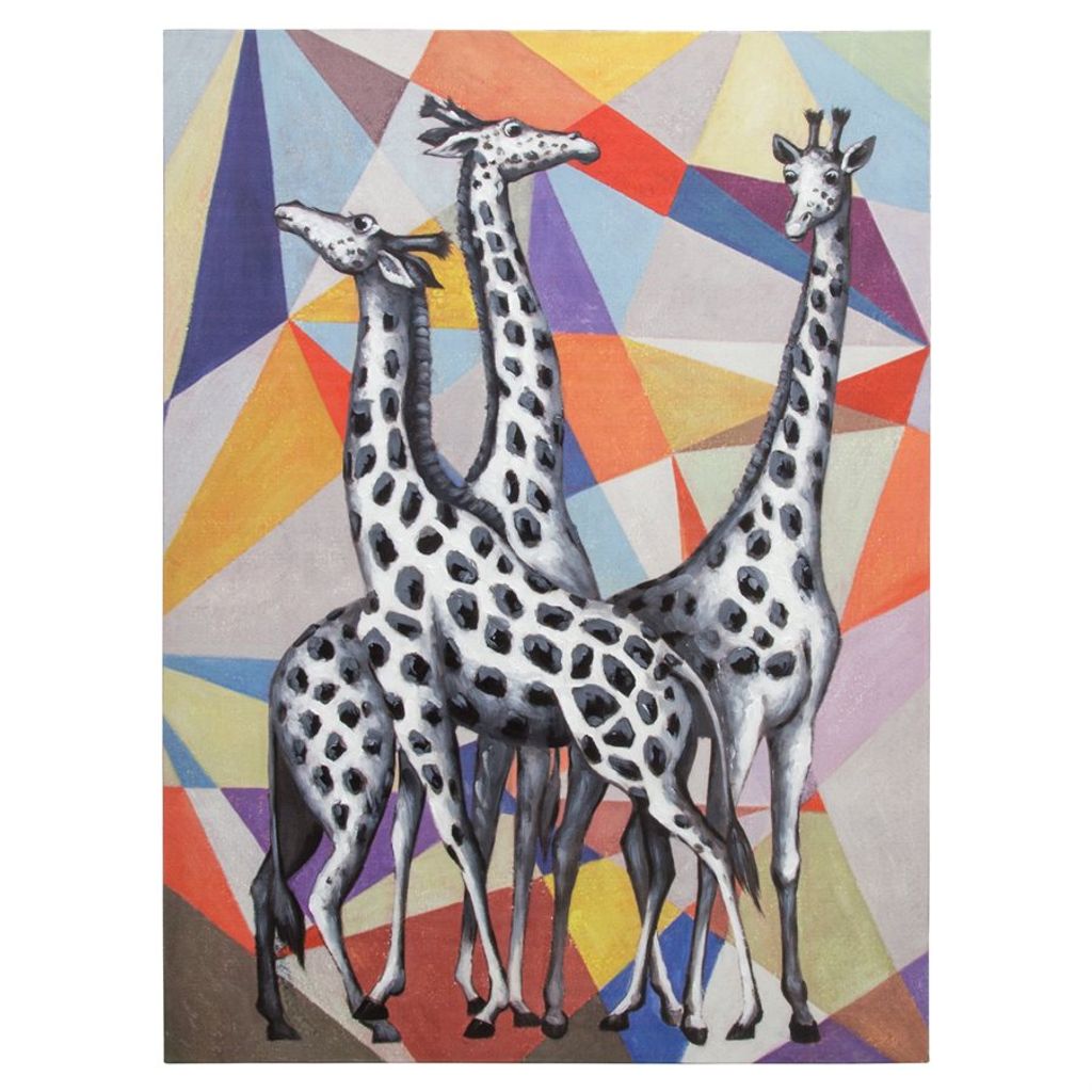 Living Room Artwork, Giraffes
