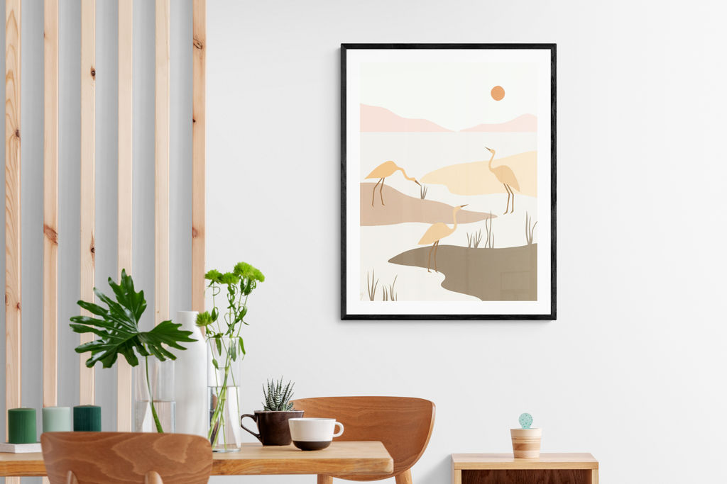 Marsh Birds By Elana Gabrielle 31.25"X40.25"