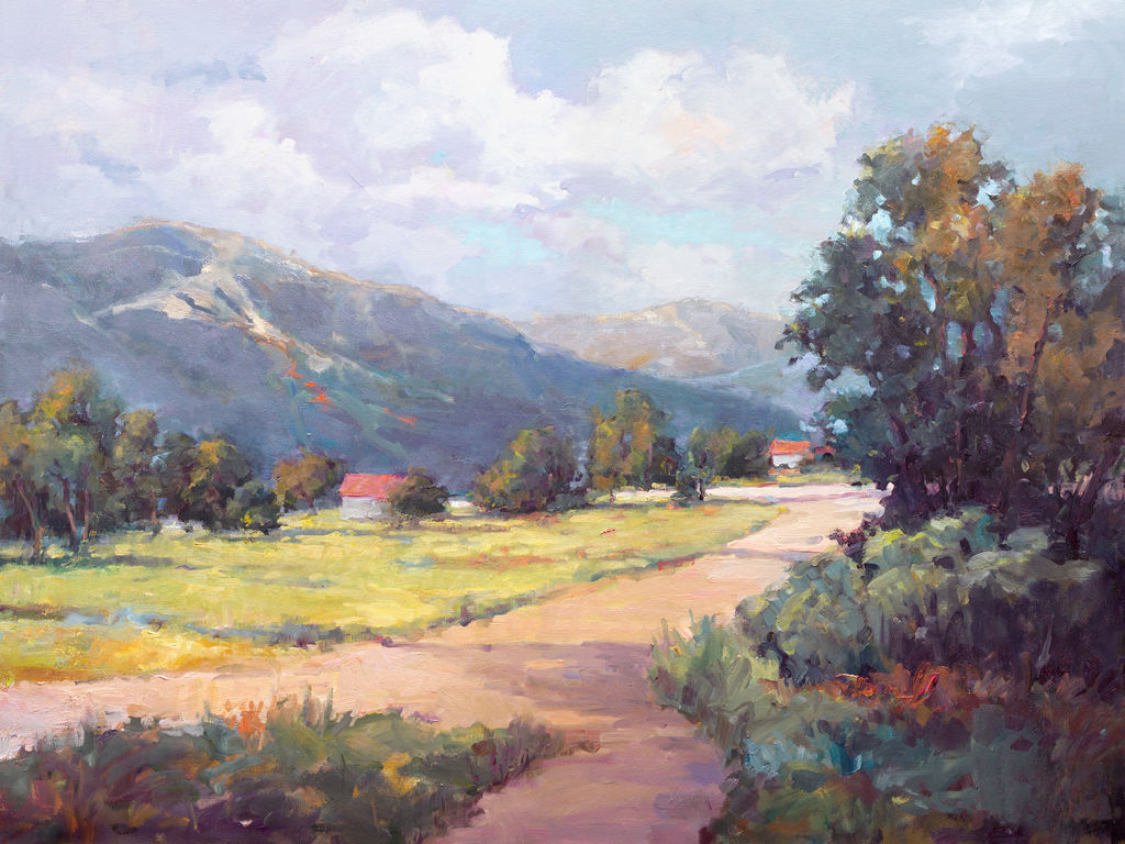Preview image for Cottages In The Valley By John Beard 40.25"X31.25"