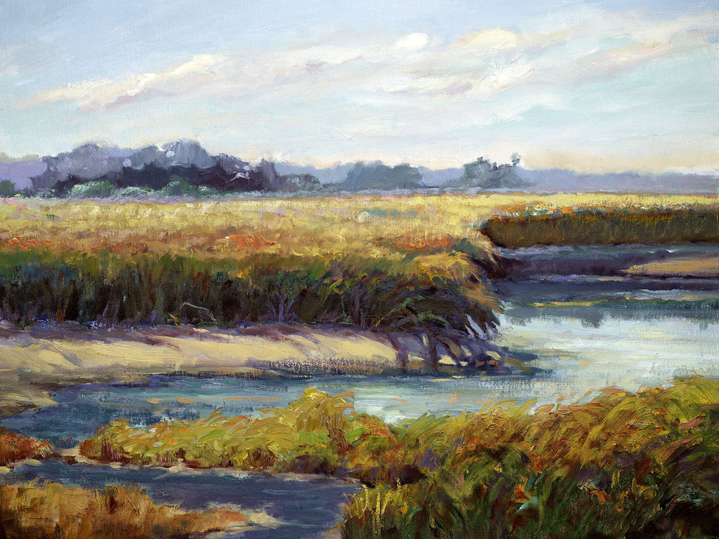 Preview image for Kiawah Marsh Waterway By John Beard 32"X24"