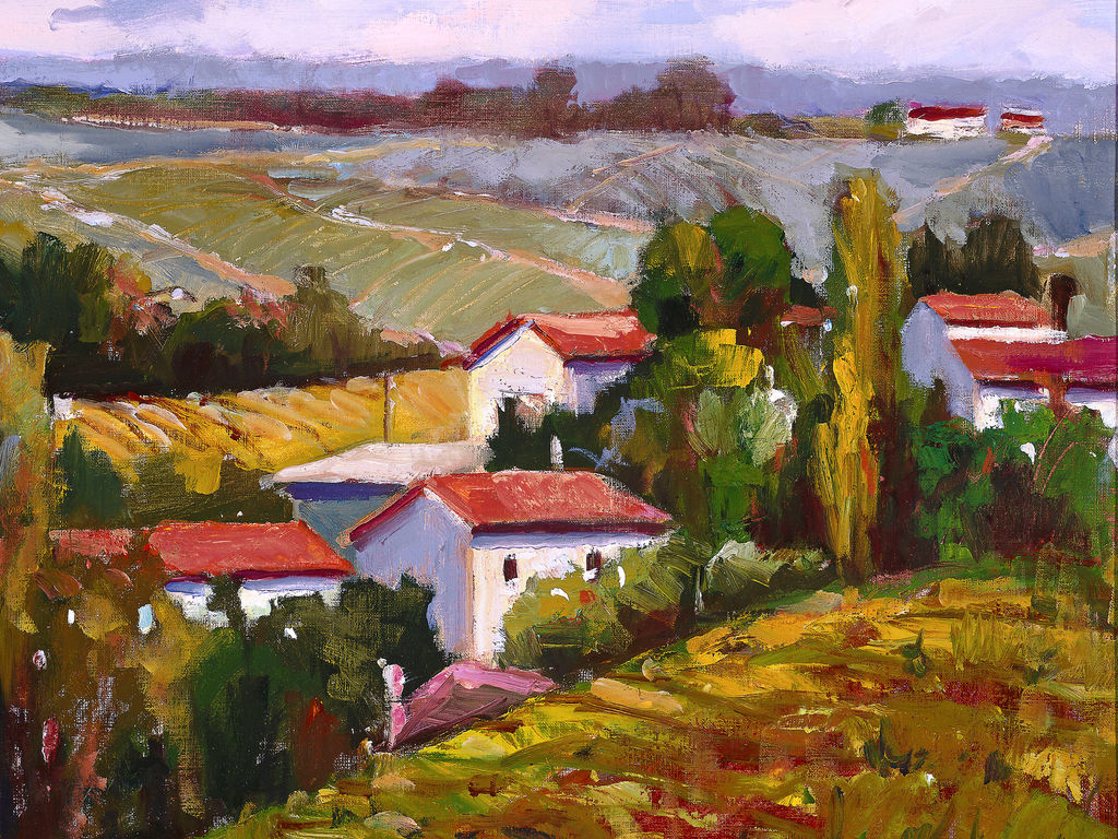Preview image for Chateau De La Grav By John Beard 25"X19"