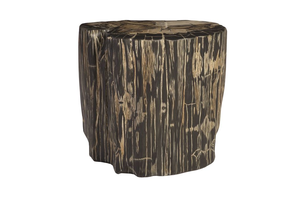 Preview image for Cast Petrified Wood Stool, Resin