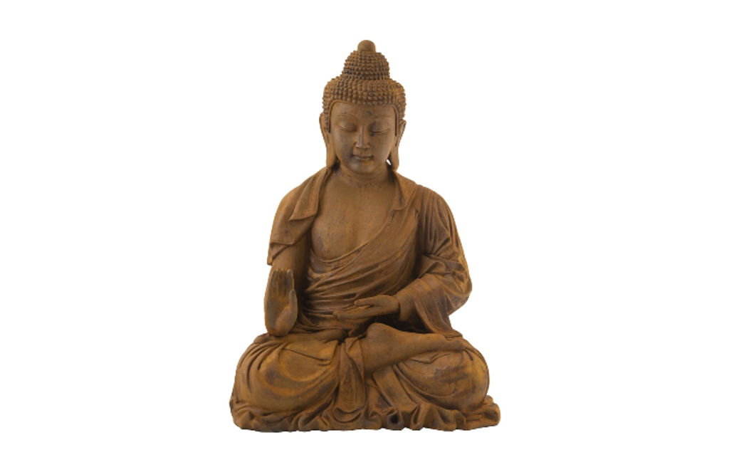 Preview image for Enchanting Buddha Sculpture Rust