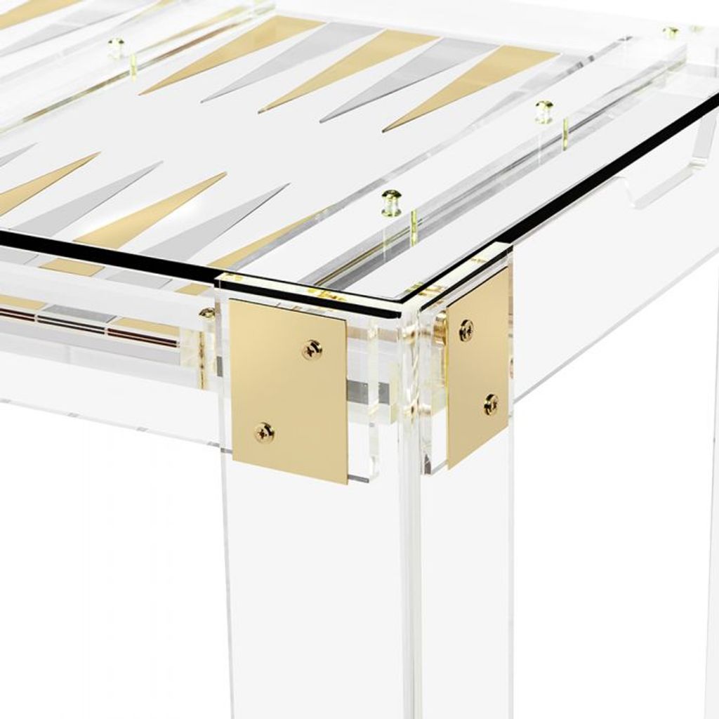 Pierre Acrylic Backgammon Table