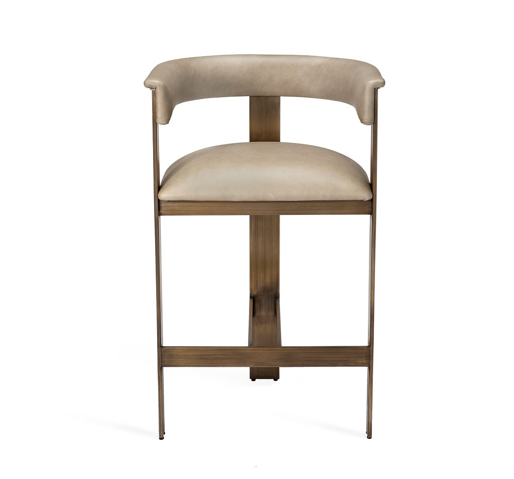 Darcy Counter Stool - Taupe