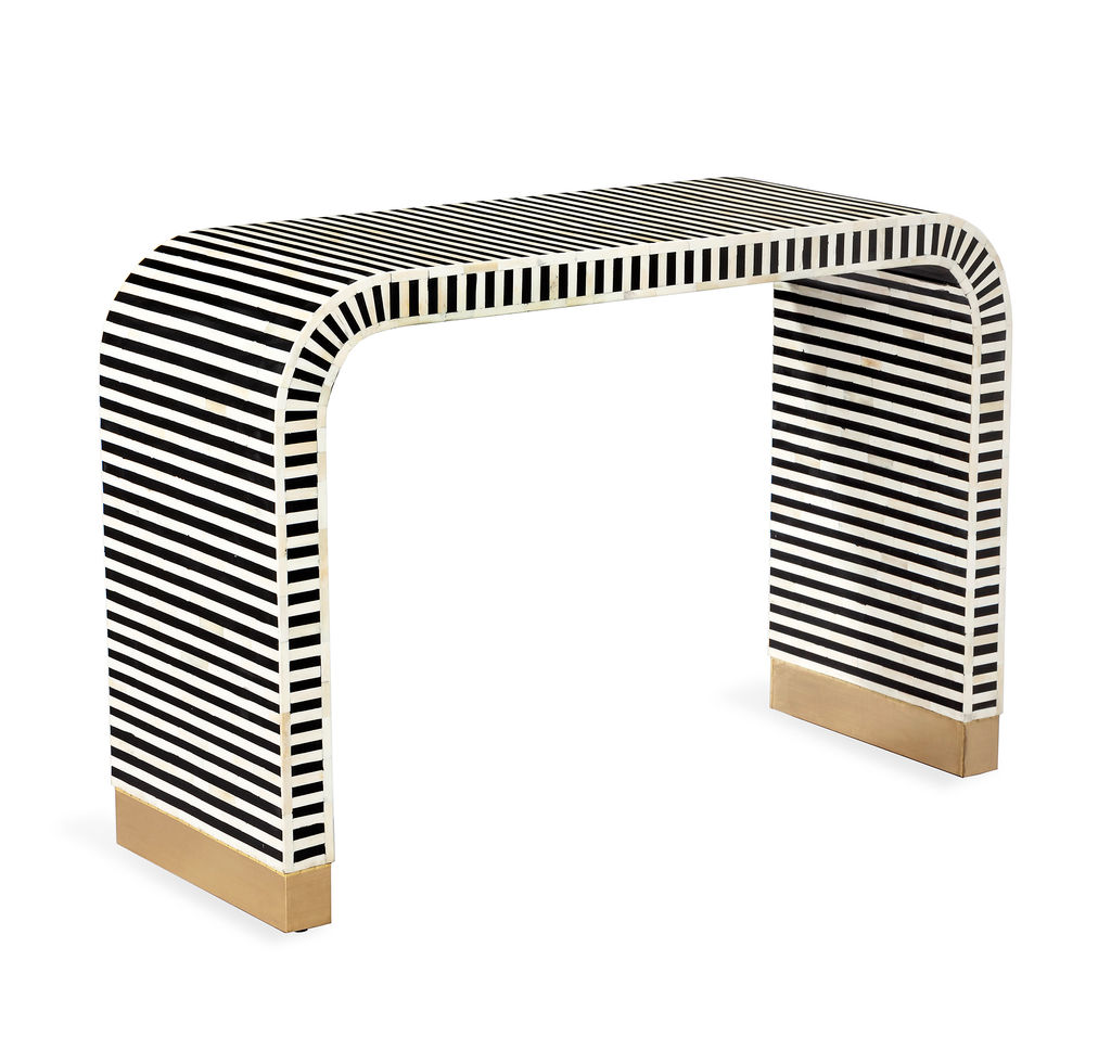 Beacon Console Table - Black