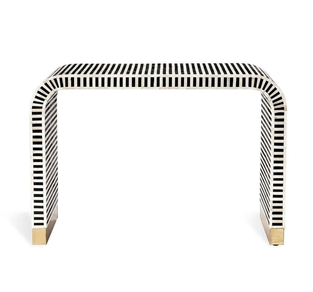 Beacon Console Table - Black