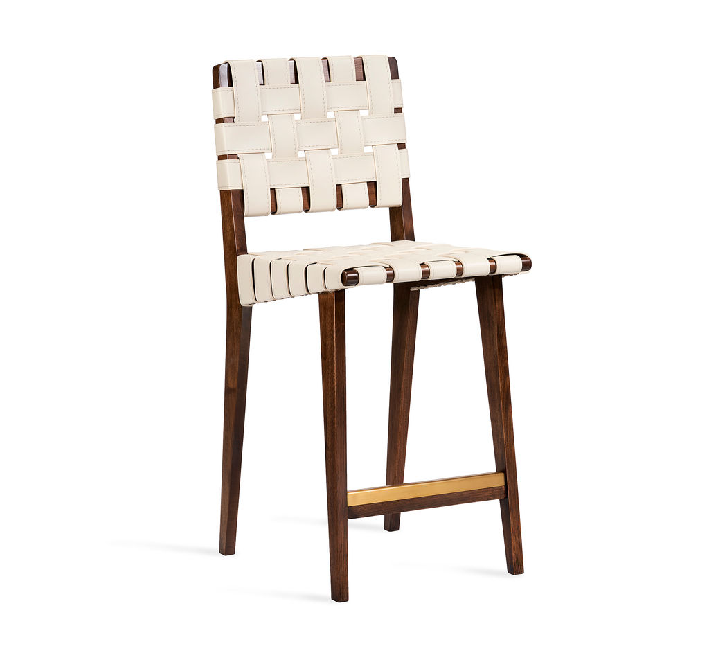 Louis Counter Stool - Walnut