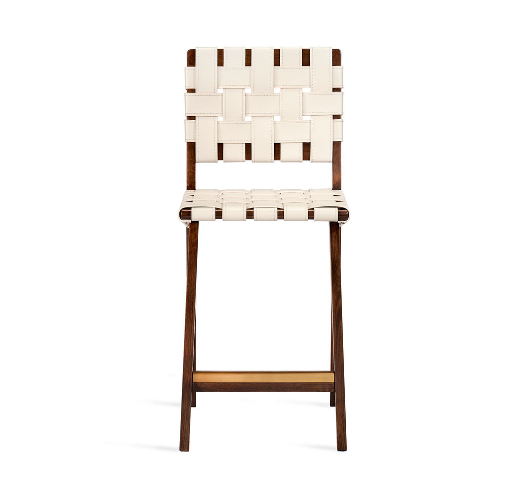 Louis Counter Stool - Walnut
