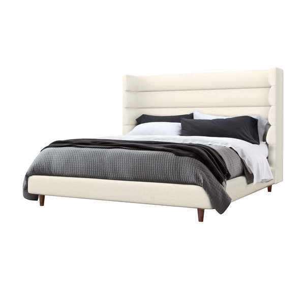 Ornette King Bed - Pure
